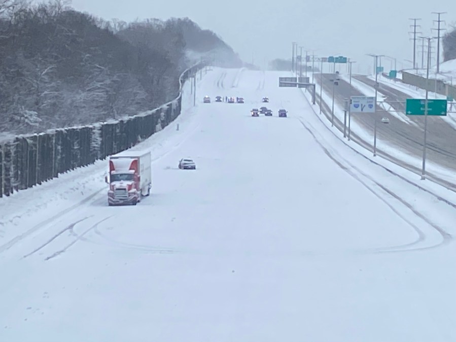 Crash involving tractor-trailer closes I-84 west in East Hartford
