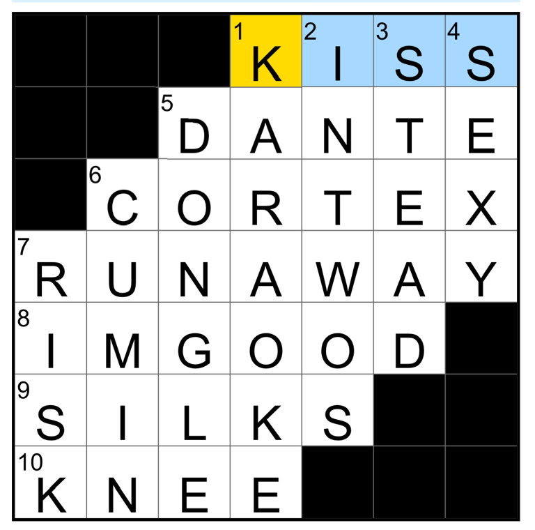 Today's NYT mini crossword answers for Saturday, Feb. 7