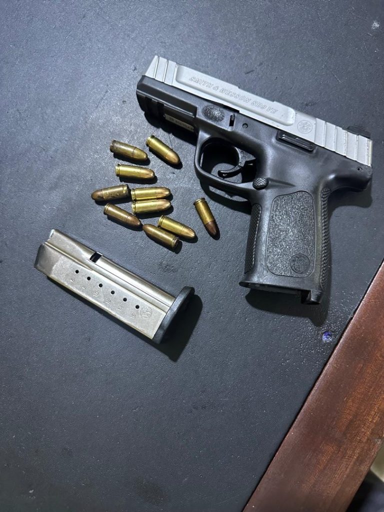 Man arrested for threat of death, unlawful possession of firearm