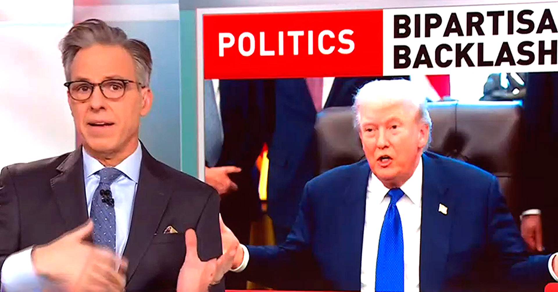 CNN’s Jake Tapper mercilessly mocks Trump’s ‘staffer’ excuse for racist ...