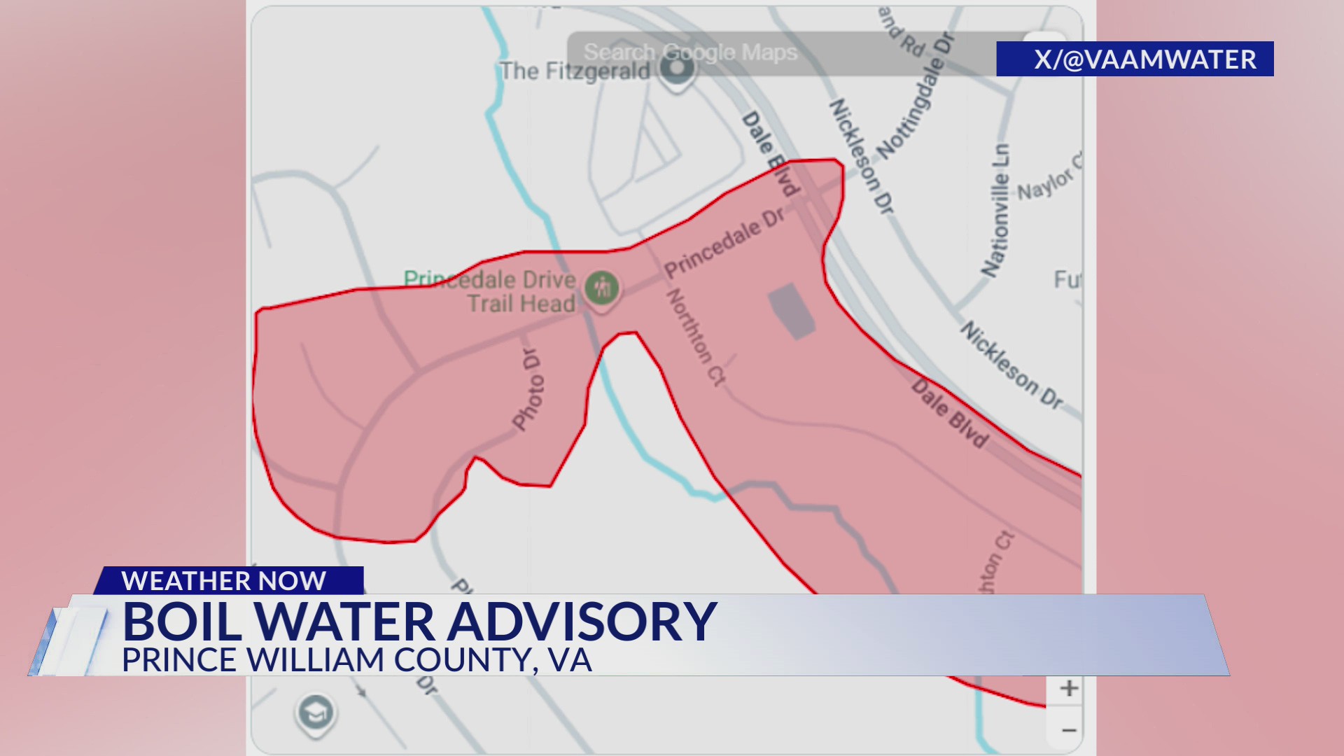 Boil water advisory in Prince William County