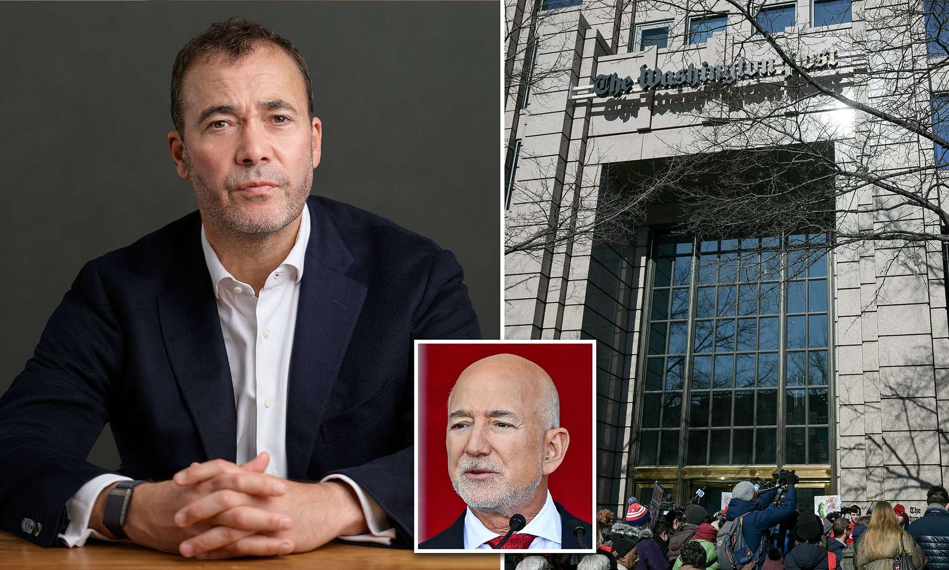 Jeff Bezos's choice to run Washington Post sensationally steps down ...