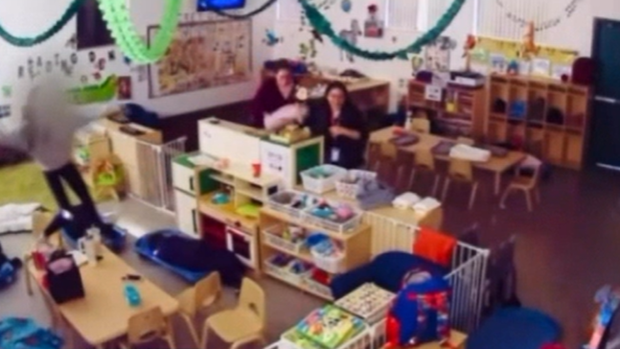 Daycare workers fired after video shows staff member throwing shoe at child