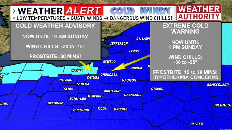 Dangerous wind chills along with greasy and icy roads continue through ...