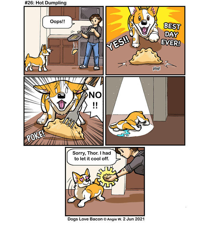 Adventures of living with two rescue dogs: 22 comics I’ve made