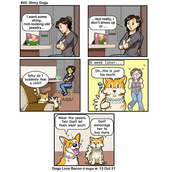 Adventures of living with two rescue dogs: 22 comics I’ve made