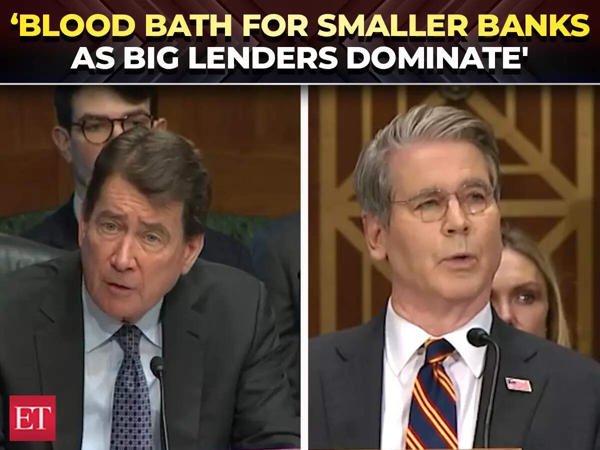 Blood Bath For Smaller Banks Hagerty Bessent Take Aim At Dodd Frank