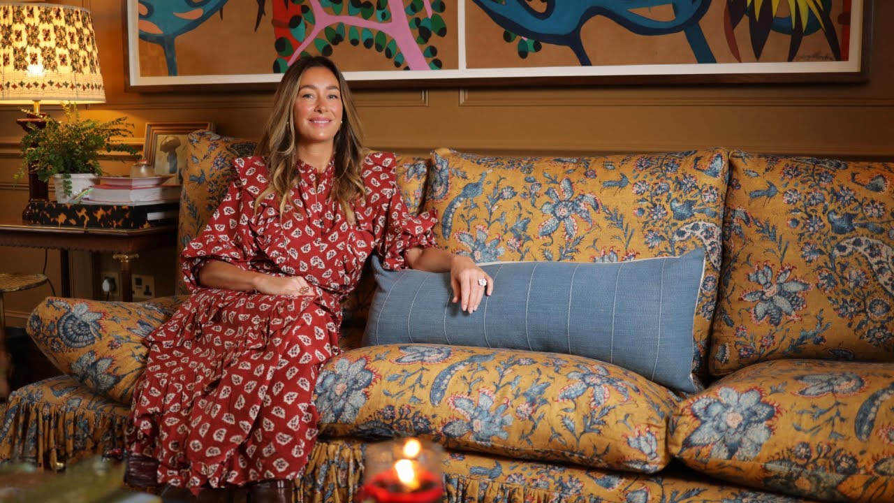 Touring a vibrant London riverside home