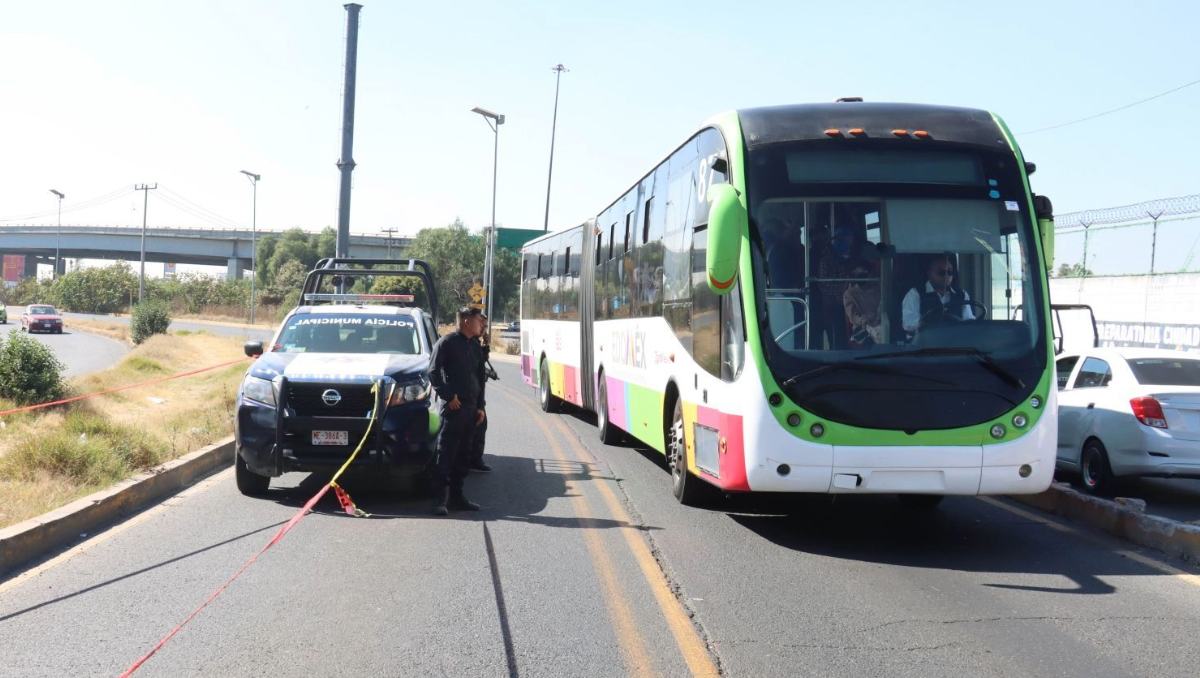 En un mes, se registraron 64 accidentes en carril confinado del Mexibús