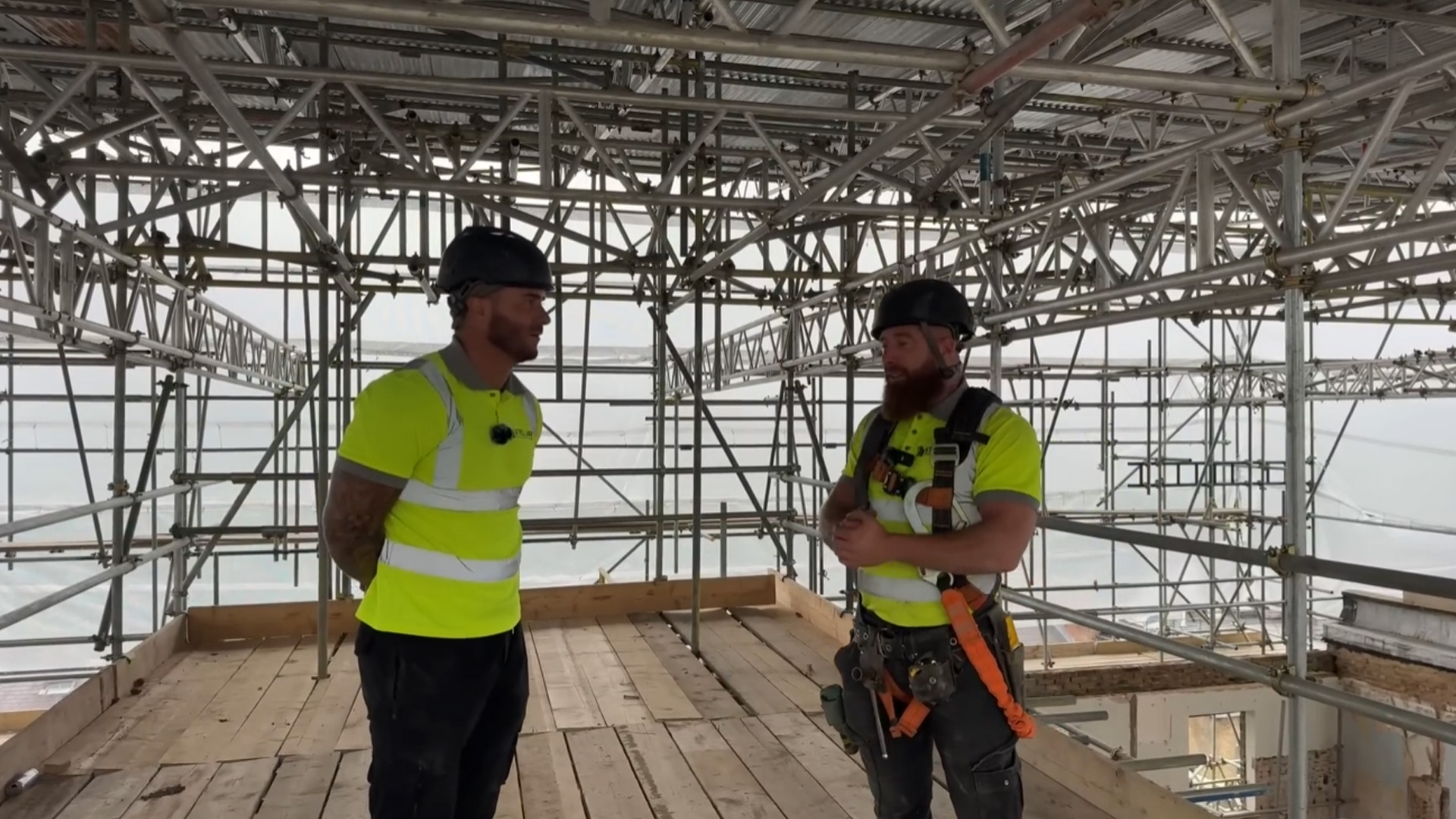 Why this massive scaffolding project failed two engineering simulations ...