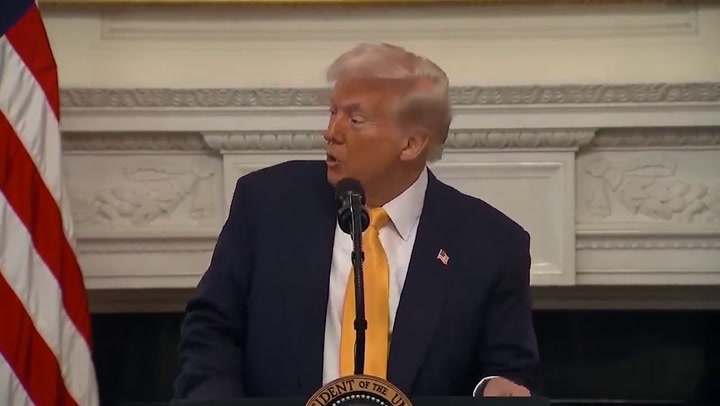 Trump, 79, upends decades of tradition to take petty swipe<br><br>