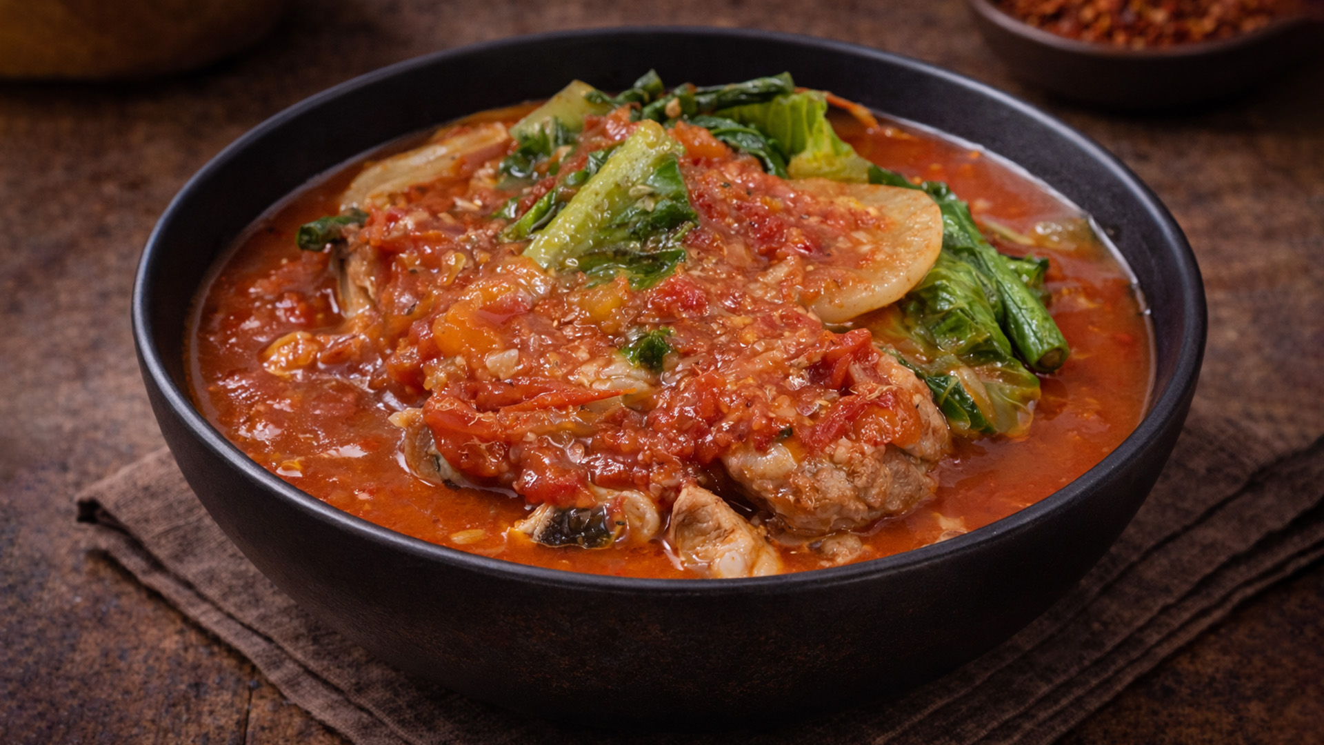 This tomato pork rib stew is pure comfort