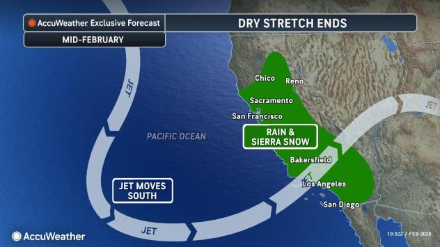 Storms line up to revive California