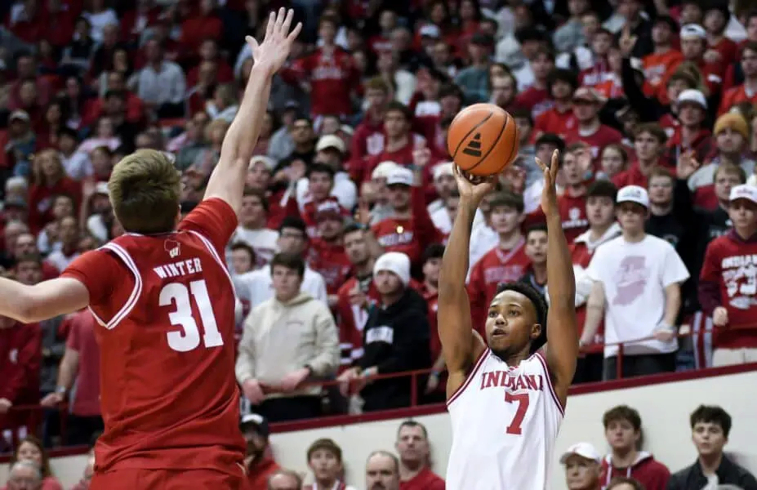 Badgers' HC Greg Gard left stunned by foul call leading to Hoosiers ...
