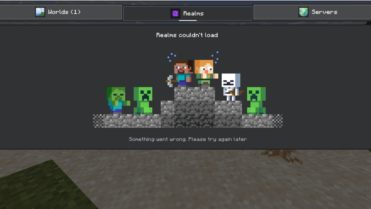 Minecraft Realms down? Players report 'Error 5' and 'Error 504 ...