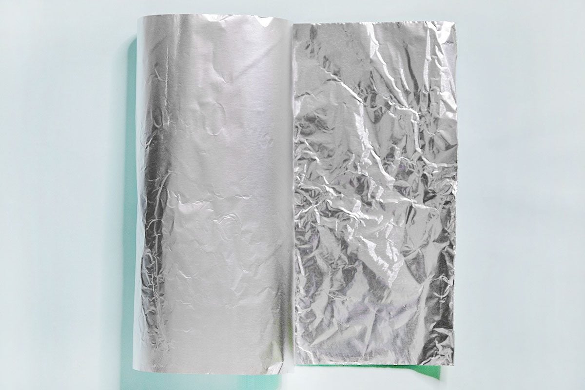 Which side of aluminum foil do you use, shiny or dull?