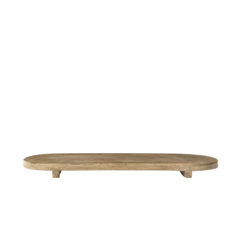 Wooden bath caddy