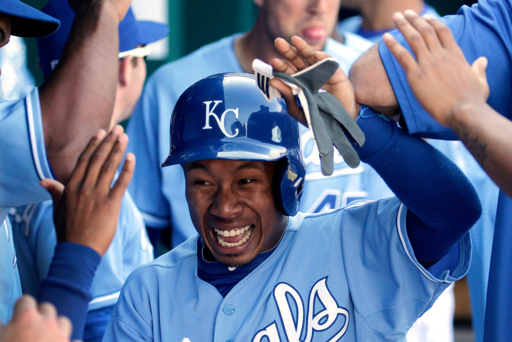 Terrance Gore, a speedy outfielder who played for three World Series ...