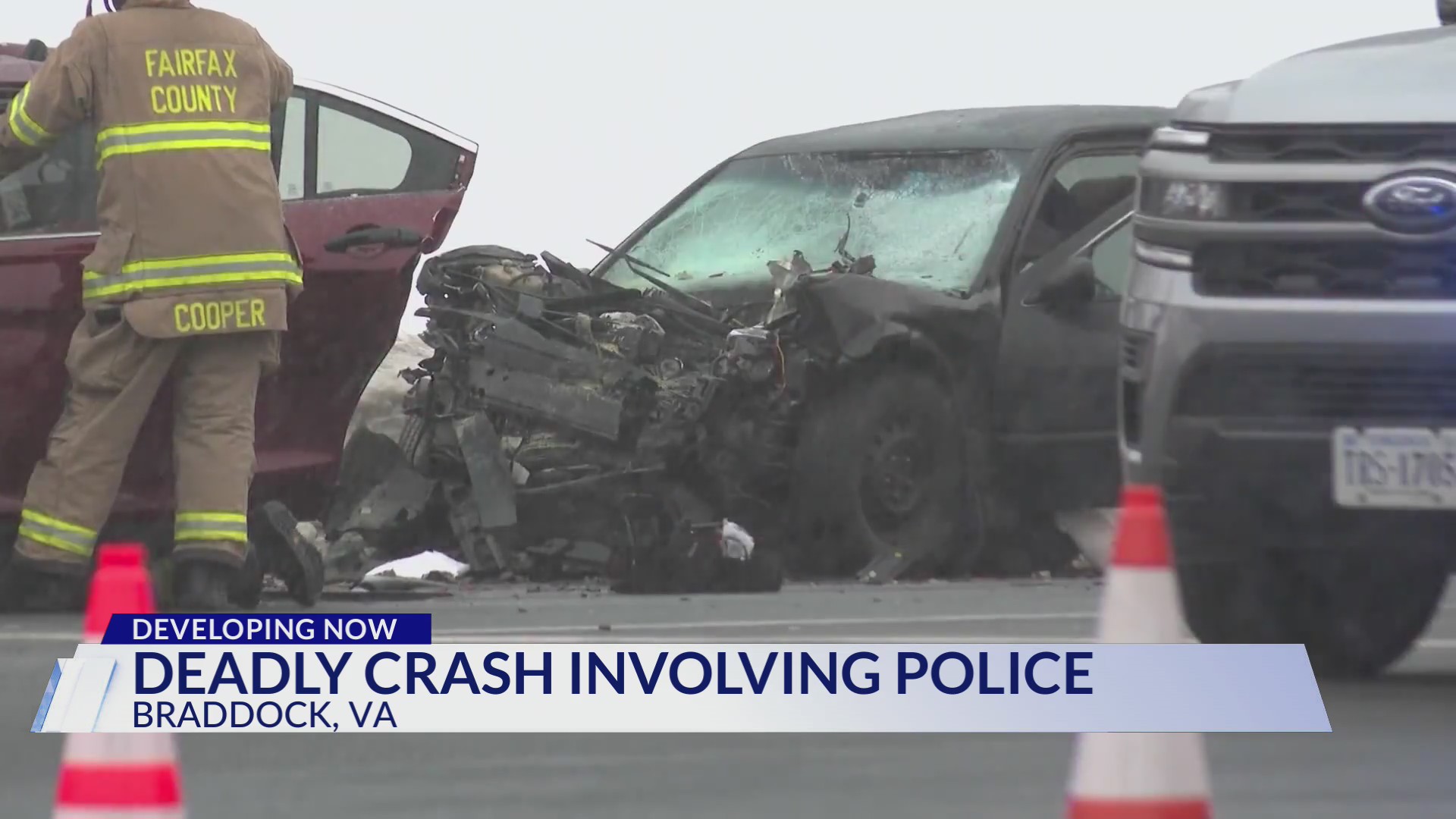 Man killed, Fairfax County police officer and 2 others hurt in multi ...
