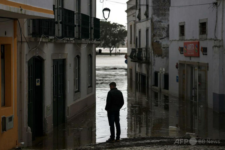 冬の嵐が相次ぐイベリア半島 新たな嵐で1人死亡