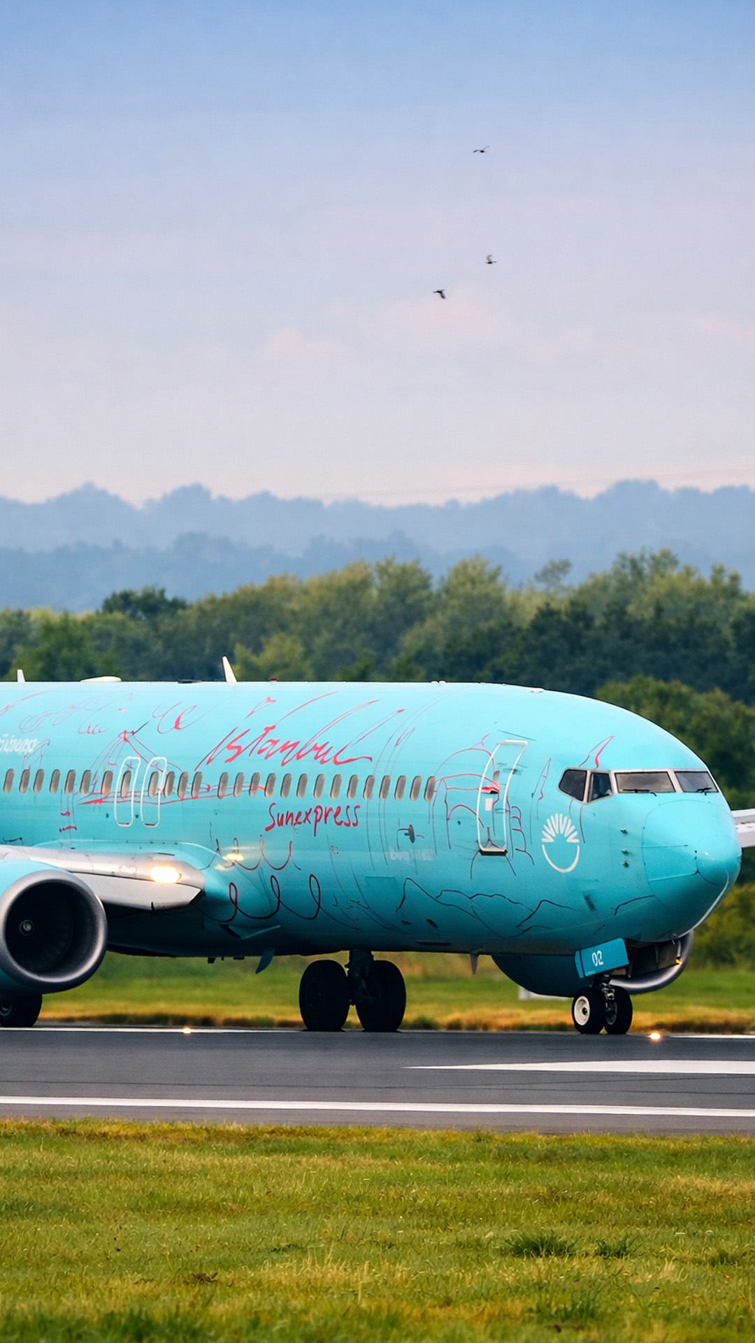 this-passenger-plane-has-a-very-unusual-paint-design