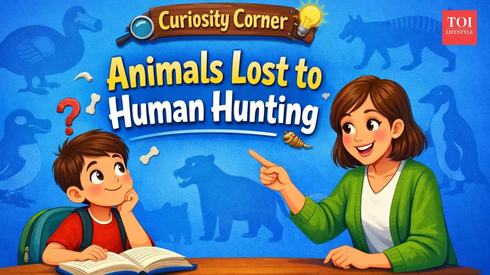 Curiosity corner: Animals that went extinct because of human hunting