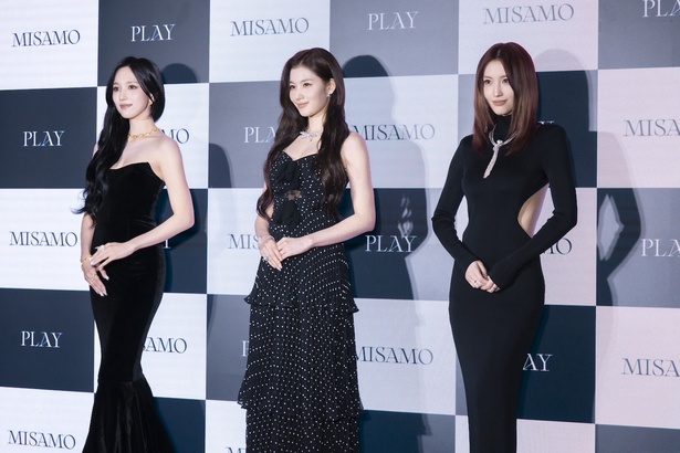 MISAMOが黒のシックなドレス姿でリスニングパーティーに登場 日本1st