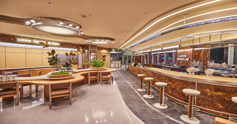 China's Luckin Coffee opens first high-end store as it takes on Starbucks