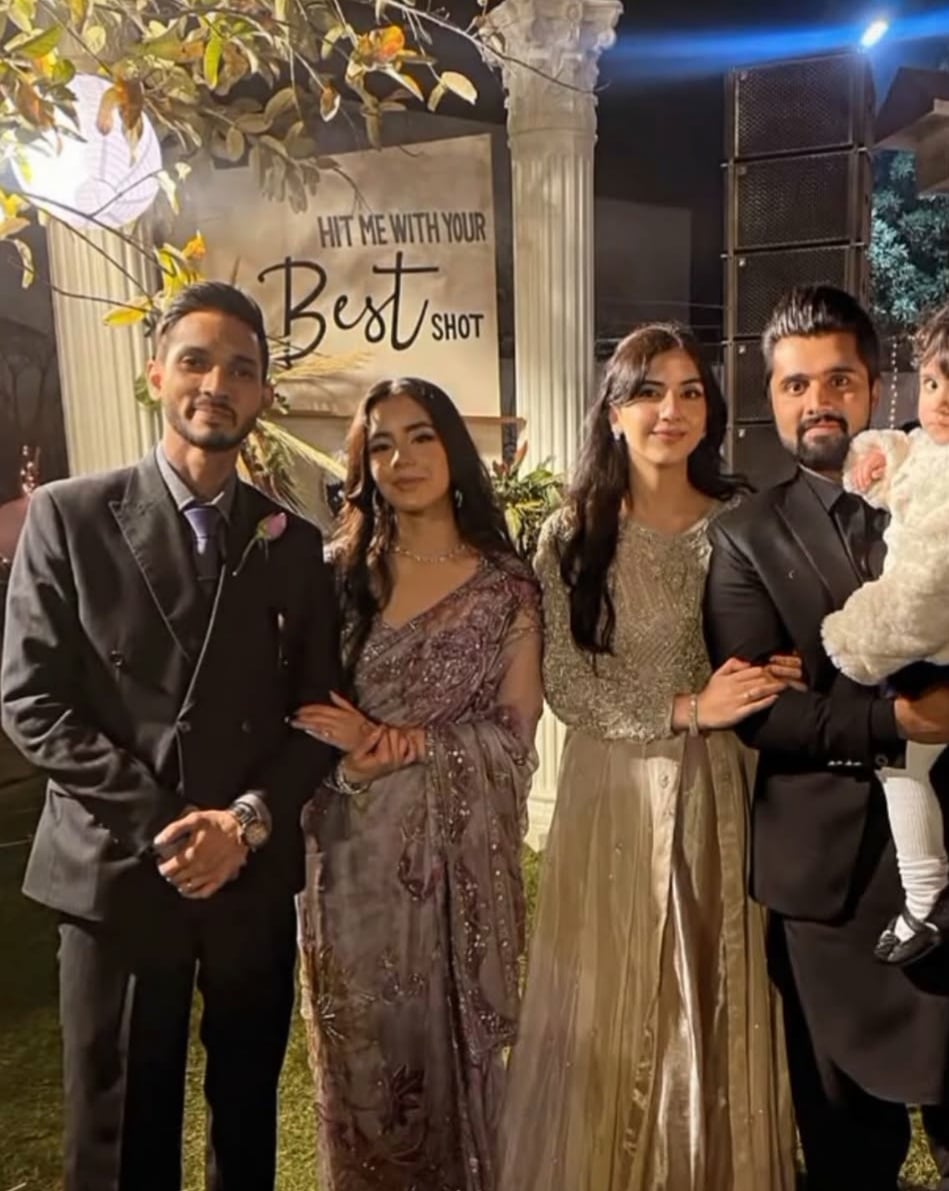 Talha Anjum gets engaged to Zoiea Karim in private Karachi ...