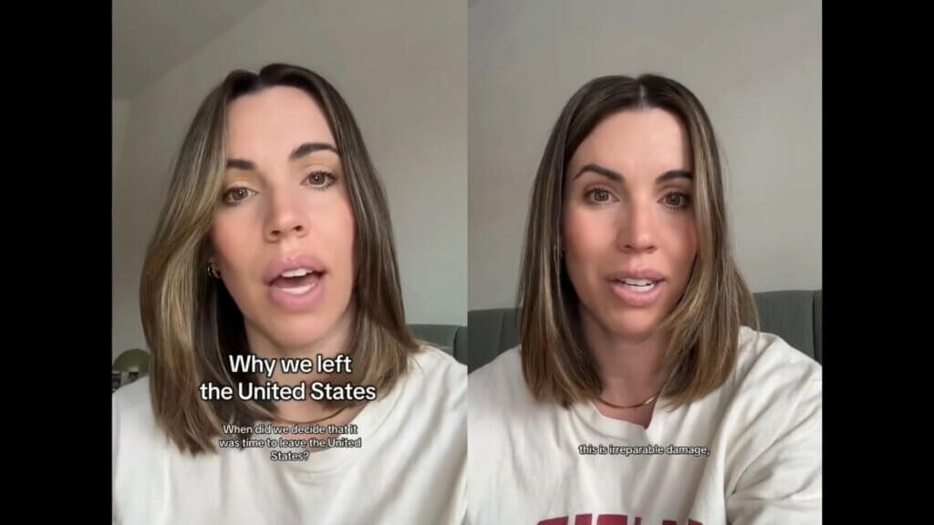 American mom moves family out of the US, says the country is too broken ...