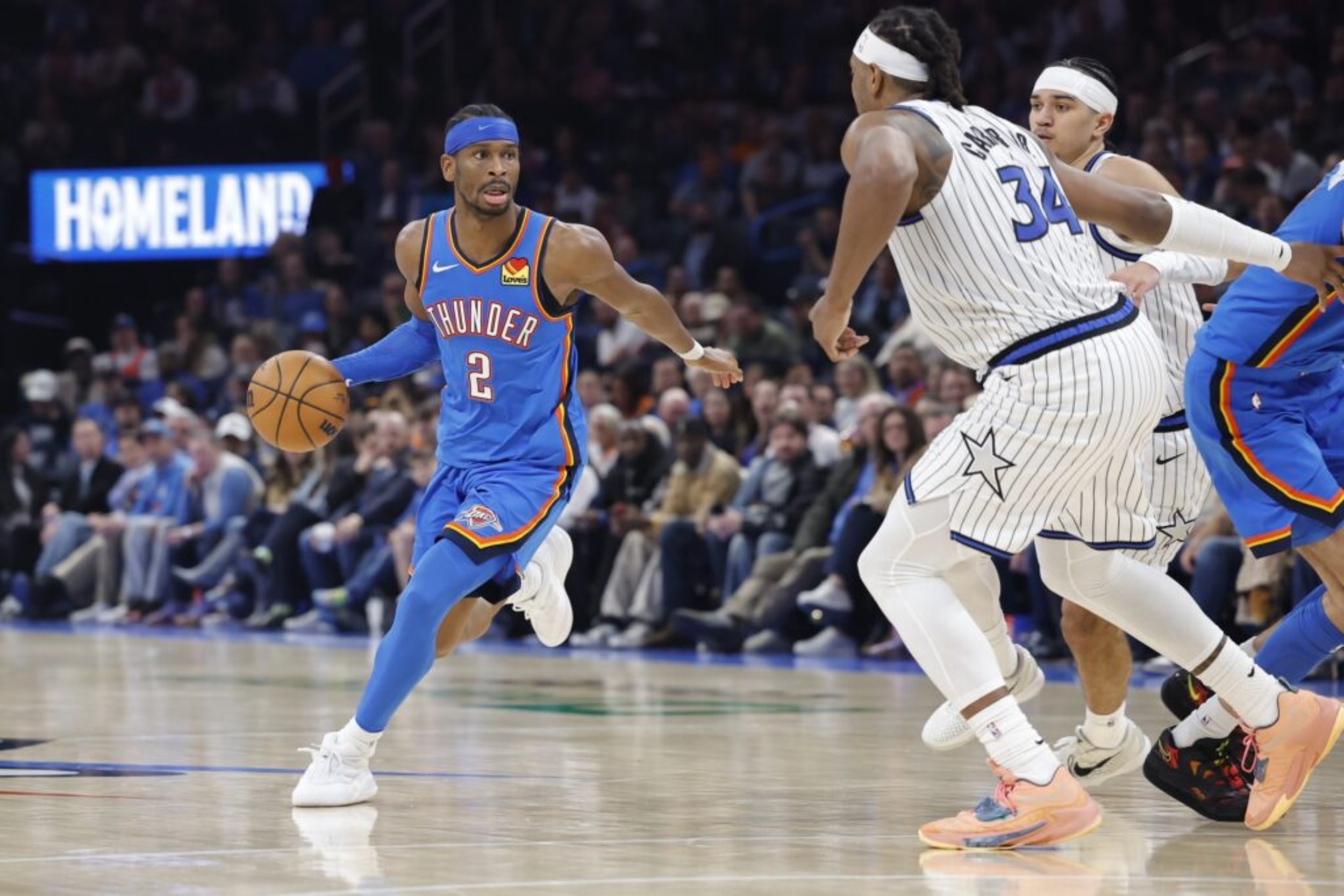 A SGA-less Thunder continues to struggle in a two-game skid