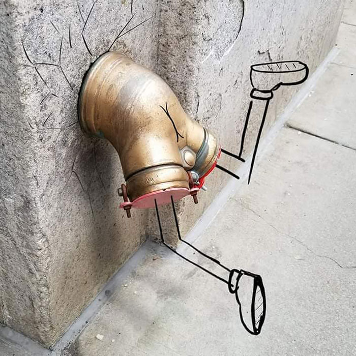 36 Creative Drawings On Pictures Of Everyday Objects Created By This Artist
