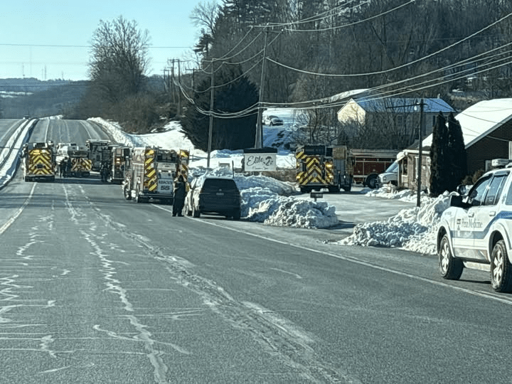 Road reopens after Lancaster County structure fire