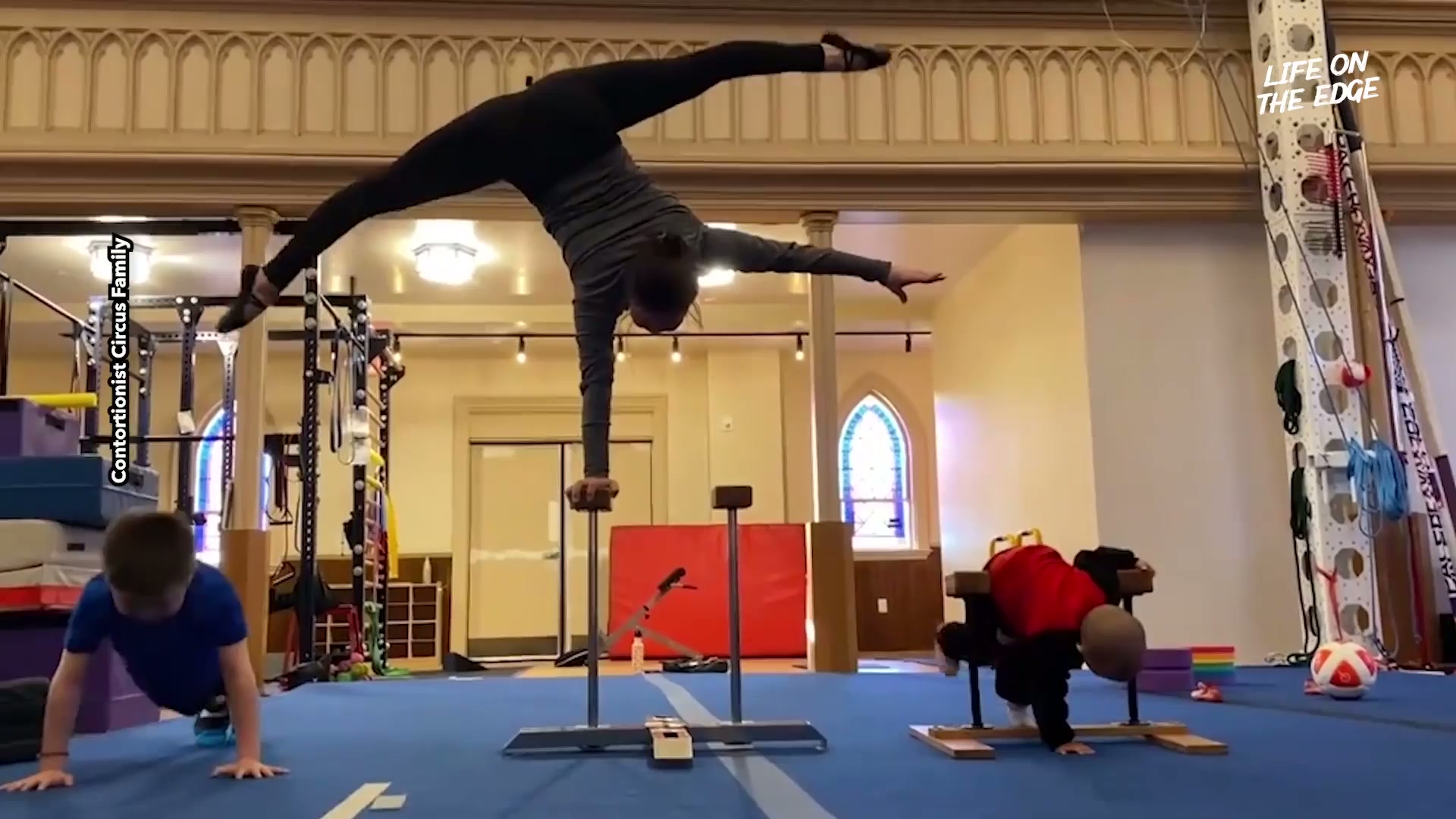 Life as a family of contortionists
