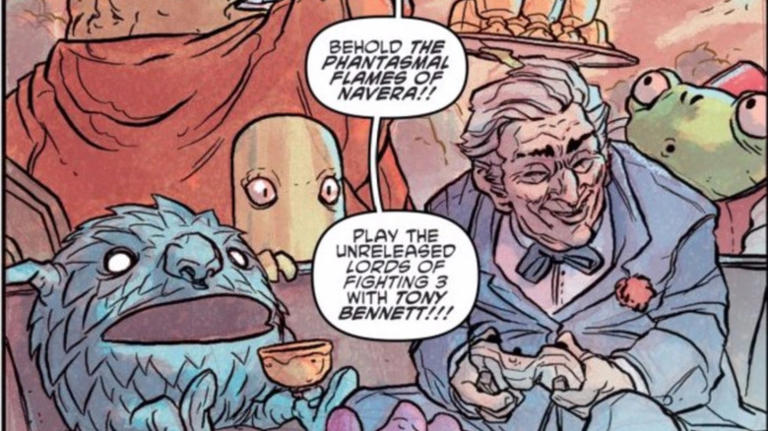 Tony Bennett's forgotten Teenage Mutant Ninja Turtles comic cameo explained