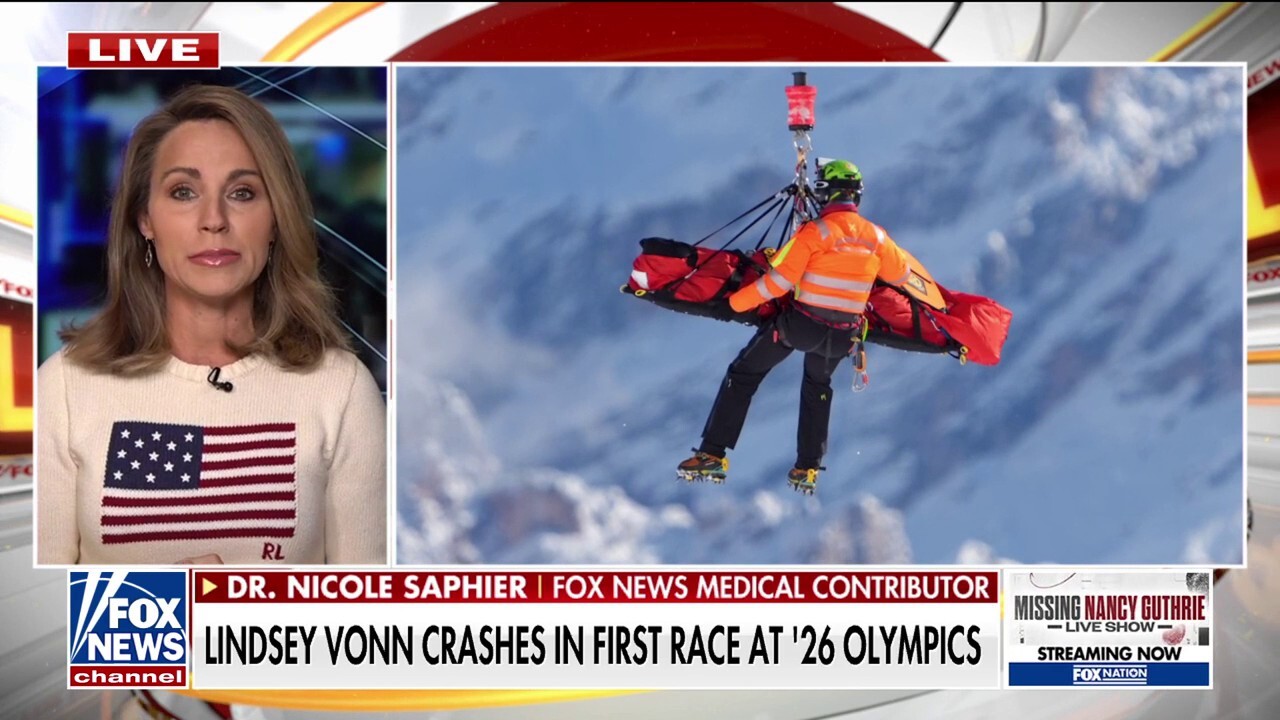 Lindsey Vonn airlifted after crashing on Olympics course<br><br>