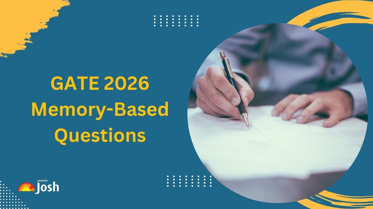 GATE 2026 question paper PDF: Download paper-wise memory based questions