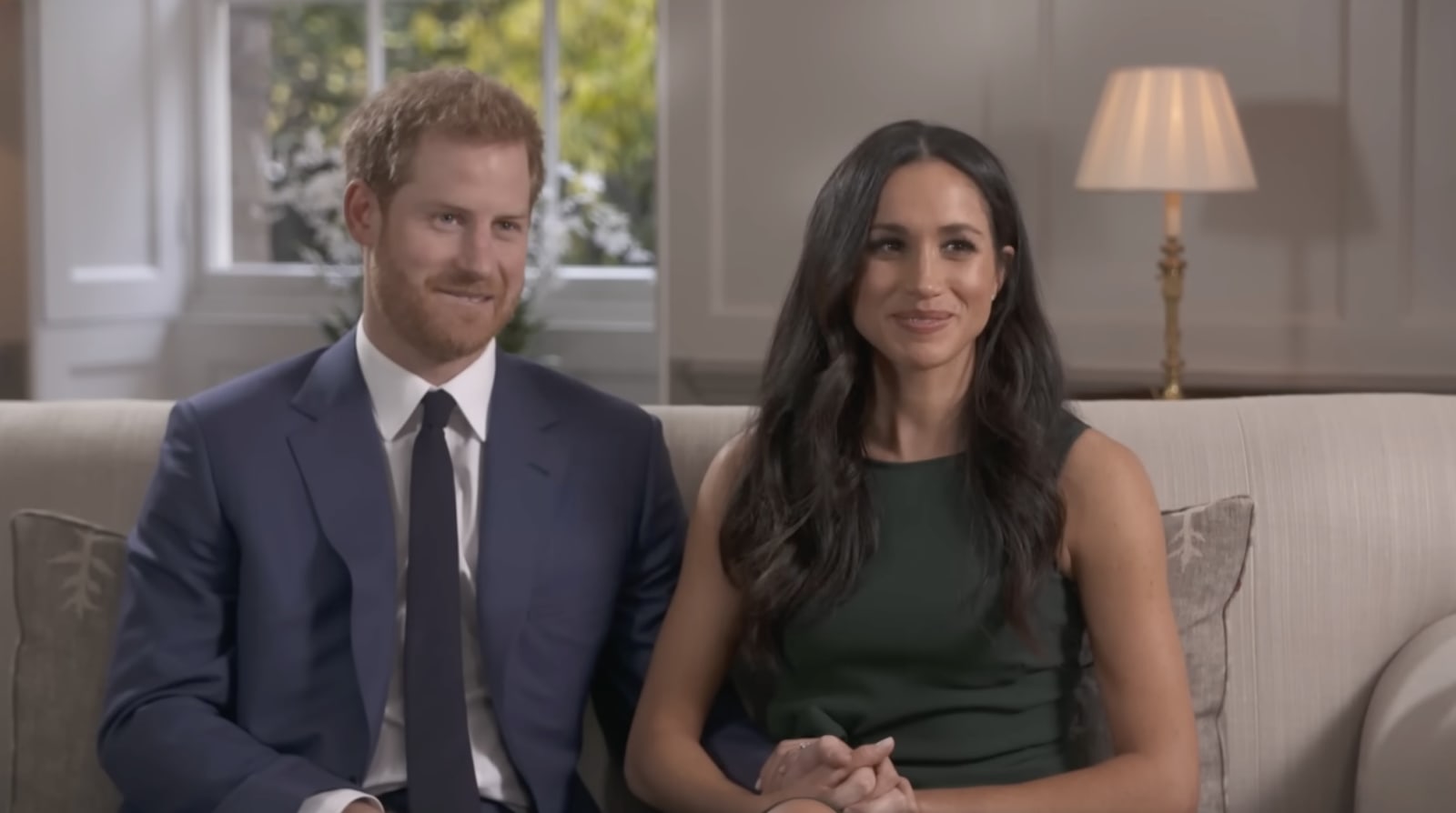 Prince Harry and Meghan Markle ©Screenshot, Youtube/BBCNews