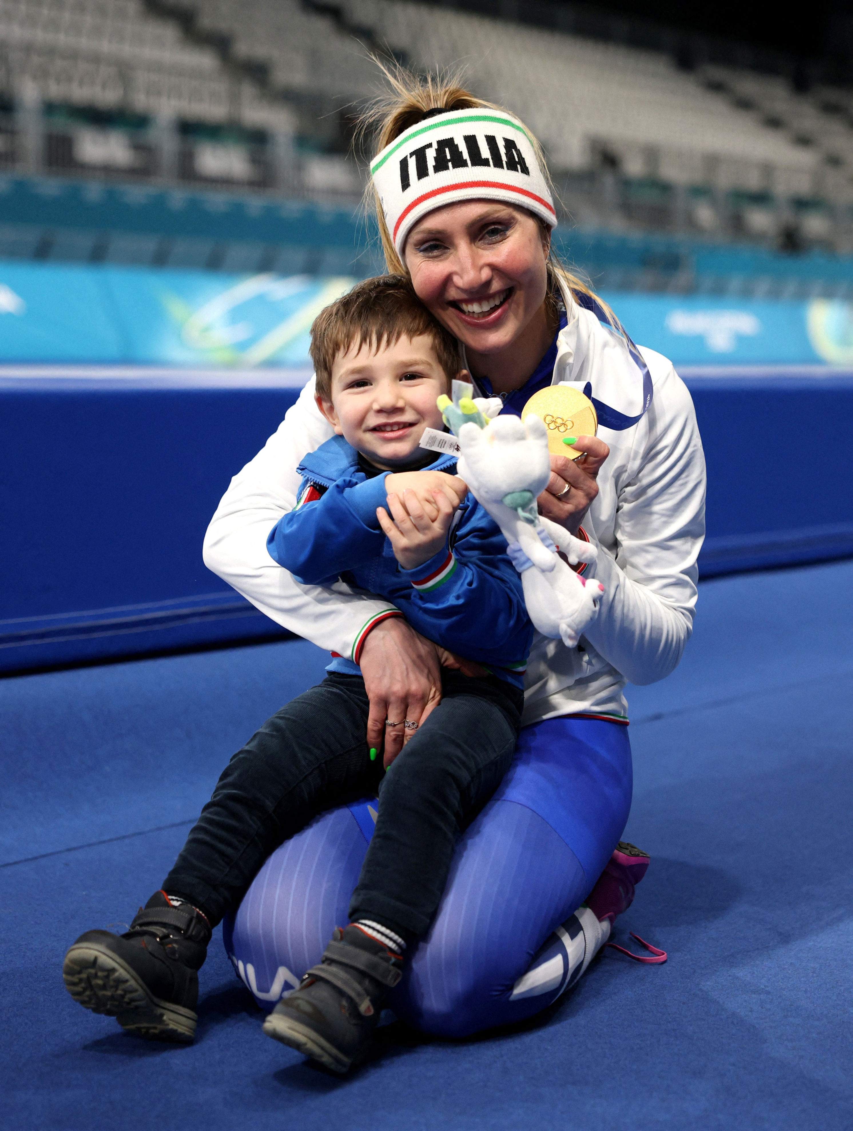 Francesca Rollo Brigida wins Olympic gold as mother