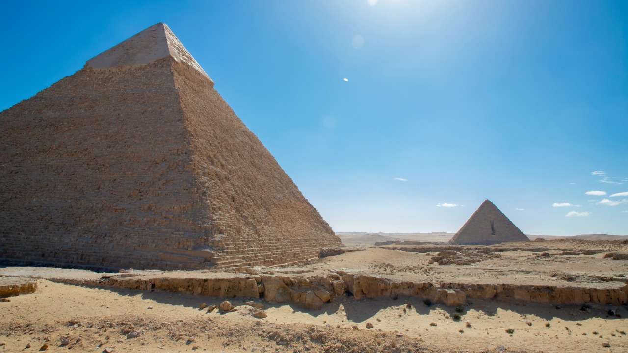 Space discovery reveals new method behind pyramid construction
