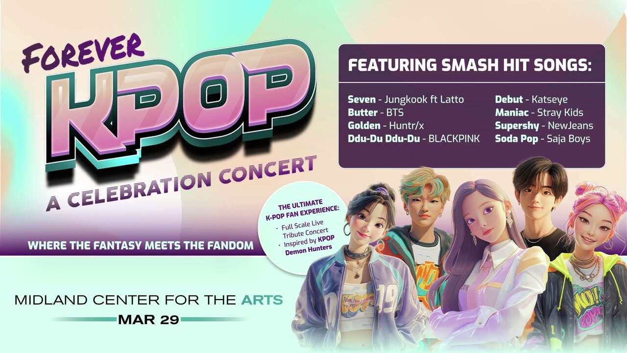 Forever K-Pop concert comes to Midland Center for the Arts on March 29