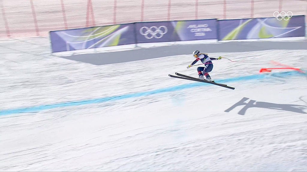 La compañera de equipo olímpica de Lindsey Vonn aclara las dudas de los expertos en esquí de sillón