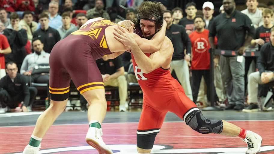 Rutgers wrestling upsets No. 6 Minnesota for biggest win in a decade