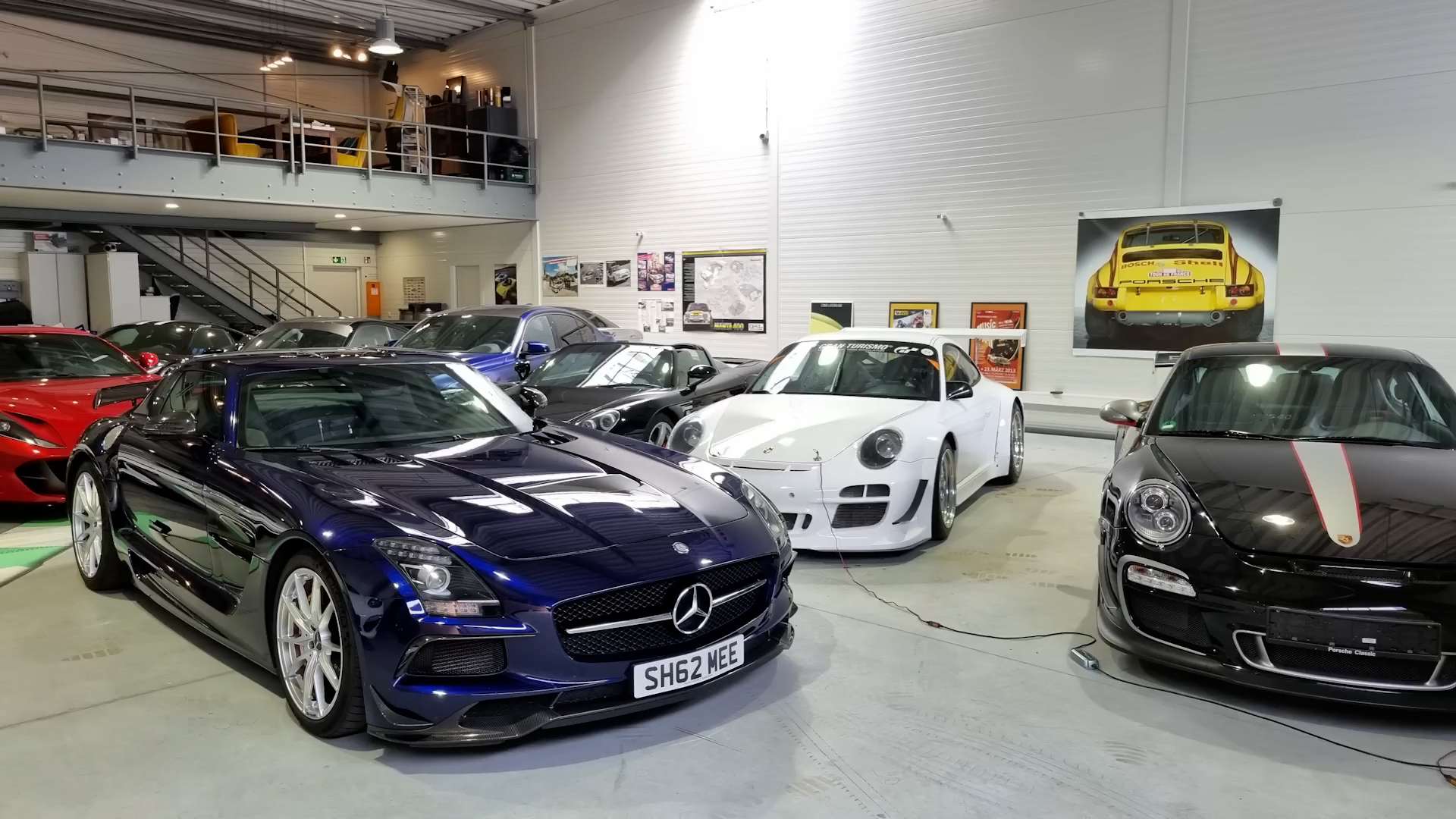 Ultimate European supercar garage full of legends