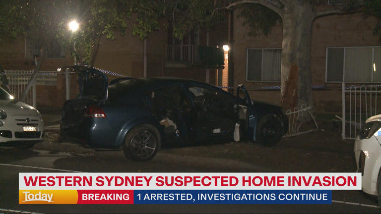 Shots fired in Sydney home invasion, man arrested