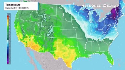 Temperature swings to end the weekend