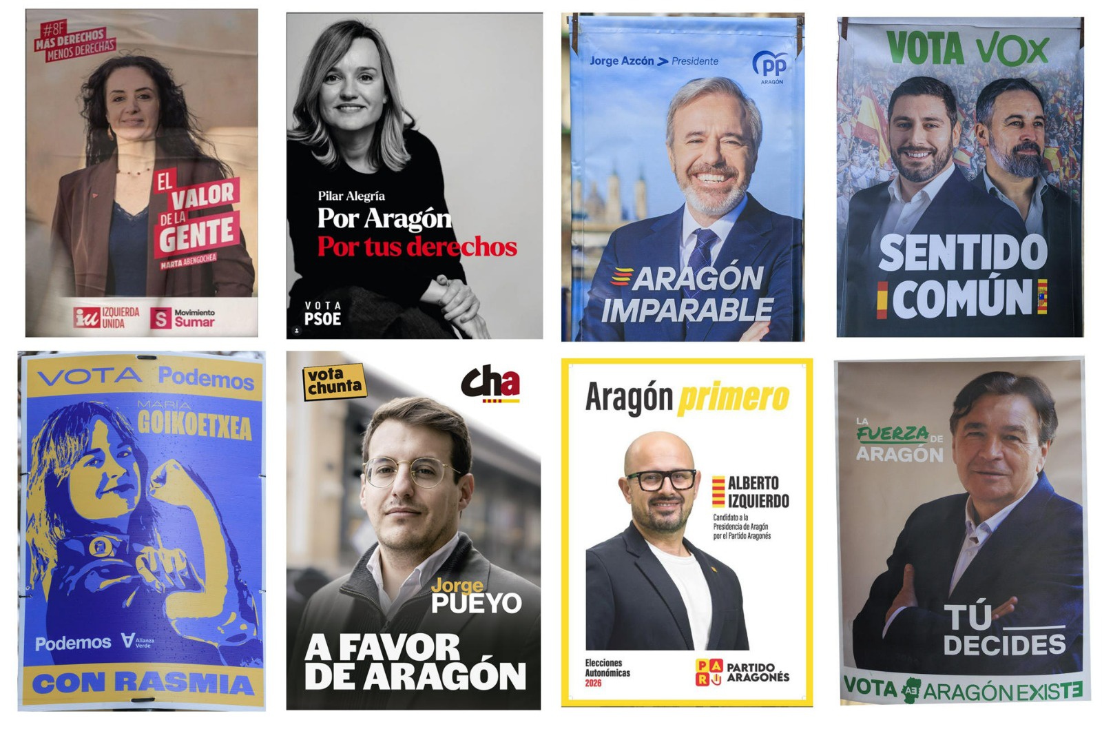 Las encuestas dan al PP ganador en Aragón, Vox duplica y el PSOE en ...