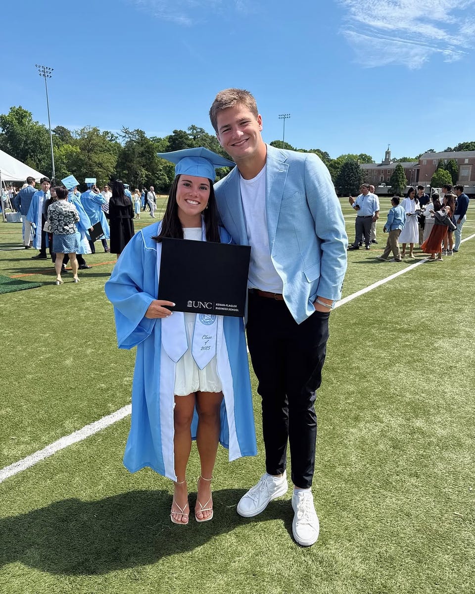 Ann Michael at her graduation.