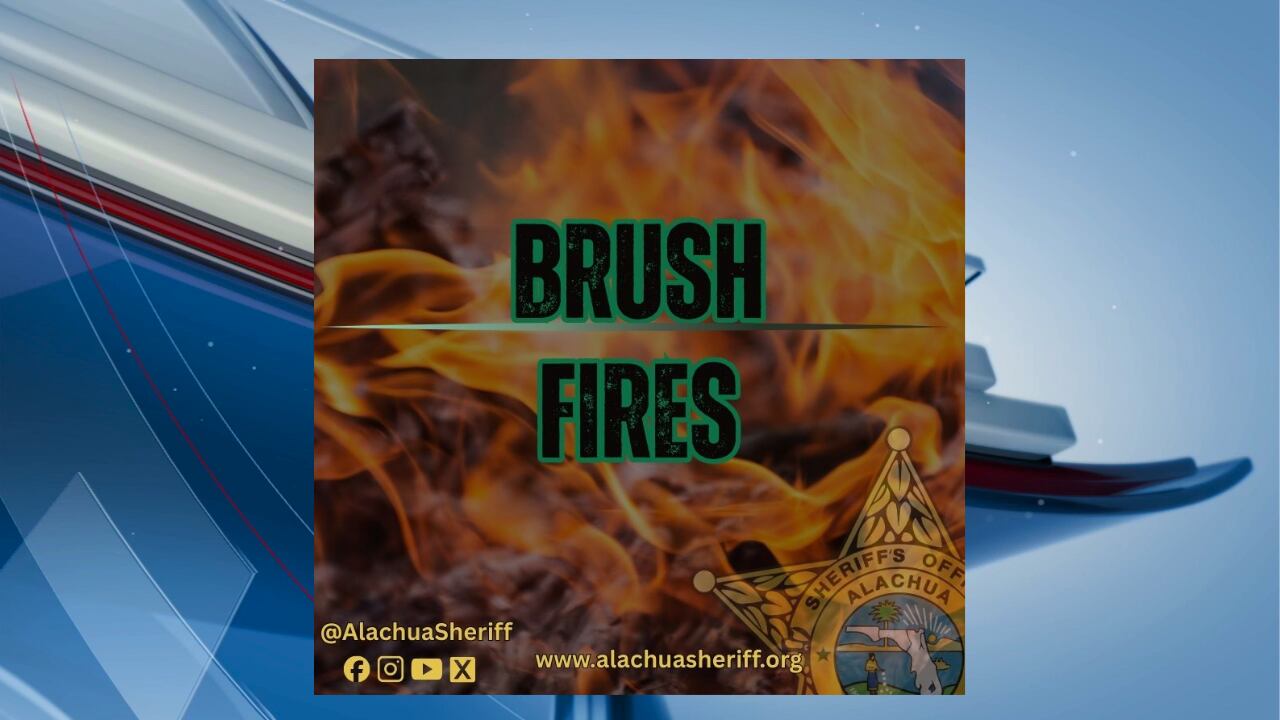 Alachua County Fire Rescue crews work to extinguish brush fire in Haile ...