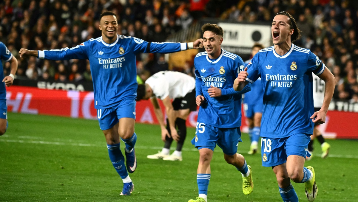 Real Madrid vence al Valencia y se mantiene peleando por el liderato de ...